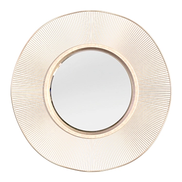 Elegant Olympia Wall Mirror 3D model image 1 