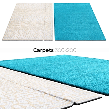 Luxury Interior Carpets 3D model image 1 