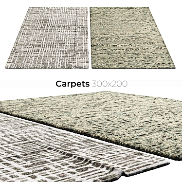 Elevate Your Interior with Carpets 3D model image 1 