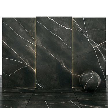 QSO Black Marble: Stunningly Realistic Tiles 3D model image 1 