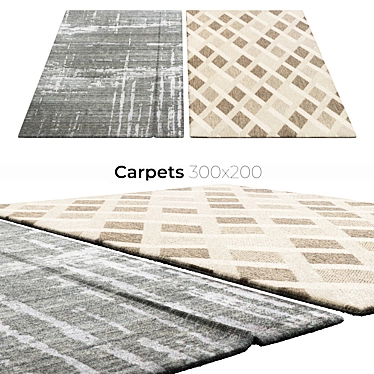 Elevate Your Space: Stylish Carpets 3D model image 1 