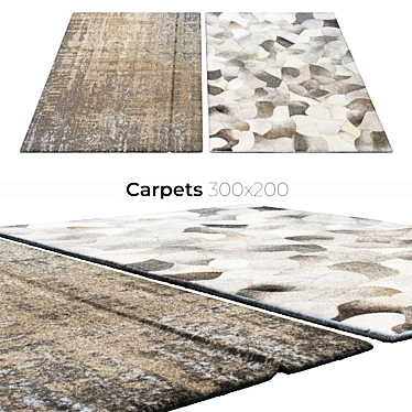 Luxury Interior Carpets 3D model image 1 