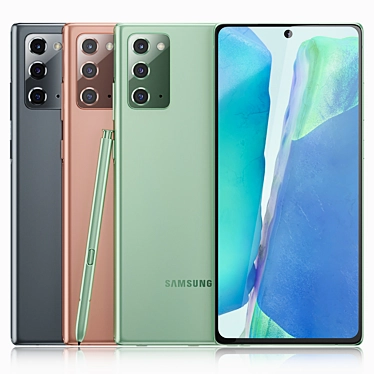 Premium Samsung GALAXY Note 20 - Experience the Best 3D model image 1 