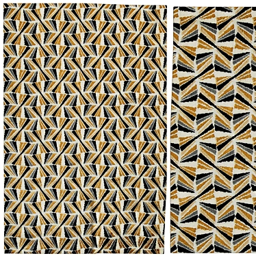 Versatile 3D Carpets - 3 Designs 3D model image 1 