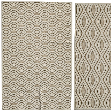 Versatile 3D Carpets (3 Designs) 3D model image 1 