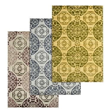 High-Quality Carpet Set - Variety +3 3D model image 1 