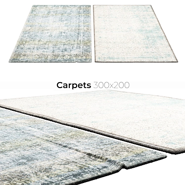 Designer Carpets for Elegant Interiors 3D model image 1 