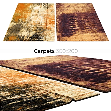 Elegant Interior Carpets 3D model image 1 