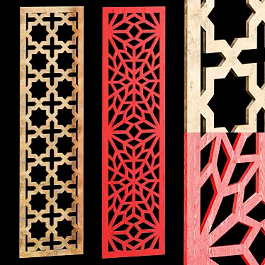 Set of decorative panels 11