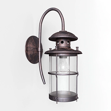 Battista Street Lamp: L'Arte Luce 3D model image 1 