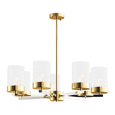 Elegant Didian Chandelier: Illuminate in Style 3D model image 1 