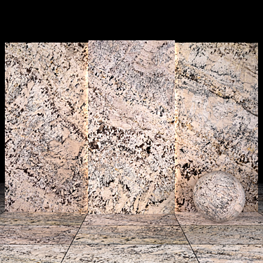 Bianco Persia Marble: Luxurious Texture for Elegant Spaces 3D model image 1 