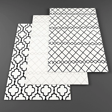 Premium 3D Rug Pack 3D model image 1 