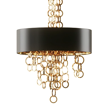 Elegant Chintz Chandelier: Sigma L2 3D model image 1 