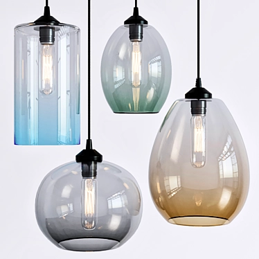  Polys:143.644 | Verts:140.248 Pendant Light 3D model image 1 