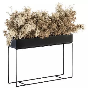 Botanical Bliss: Dried Plant Box 3D model image 1 