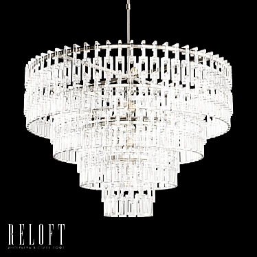 Luxurious Marignan Chandelier 3D model image 1 