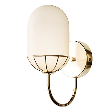 Carole Wall Sconce: Sleek Elegance by MADE 3D model image 1 