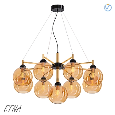 Elegant Etna 2014 Lamp 3D model image 1 