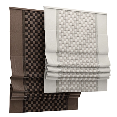 Elegant Roman Blind, 84 3D model image 1 