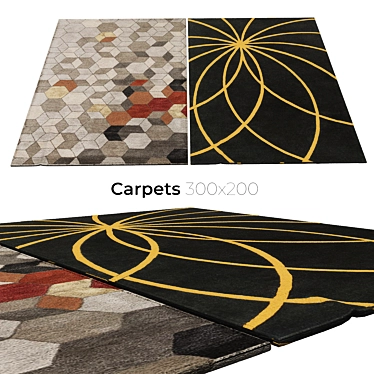 Elevate Your Interiors with Luxurious Carpets 3D model image 1 
