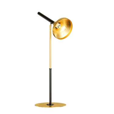 Golden Glow: Hamilton Conte Tilda Table Lamp 3D model image 1 