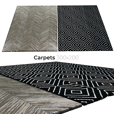 Cozy Home Carpets 3D model image 1 