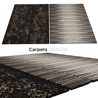 Elegant Interior Carpets 3D model image 1 