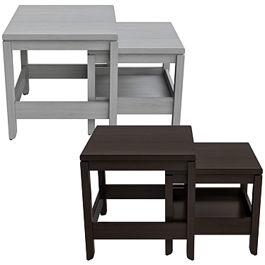 Havsta Dining Table Set - Versatile and Stylish 3D model image 1 