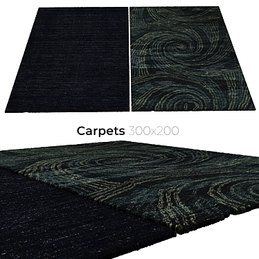 Elegant Interior Carpets 3D model image 1 