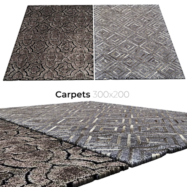 Plush Décor Carpets 3D model image 1 