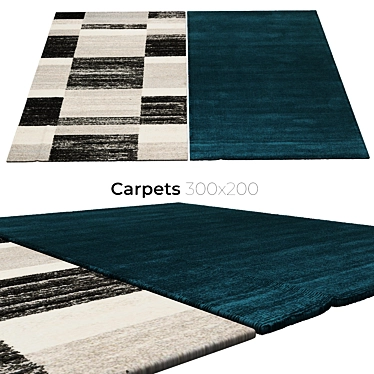 Beautiful Interior Carpets 3D model image 1 