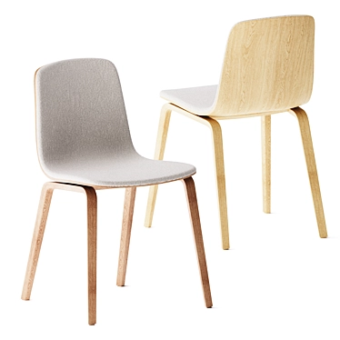 Aavo Upholstered Chair - Arper 3D model image 1 