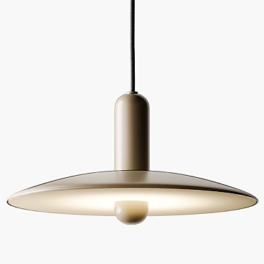 LU Pendant: Sleek and Stylish Lighting 3D model image 1 
