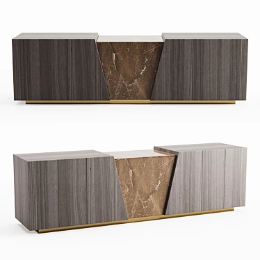 Horo 2015: Stylish Sideboard 3D model image 1 