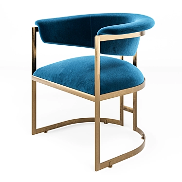 Anouka Hamilton Conte Chair: Elegant and Comfortable 3D model image 1 