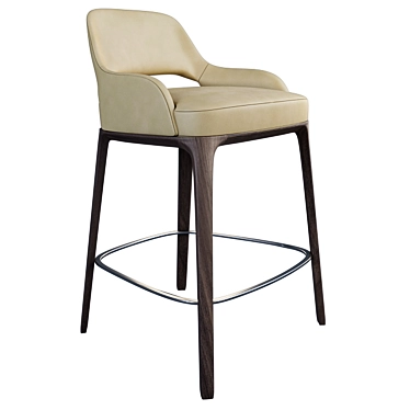 Sophie Lite Stool: Sleek & Stylish Seating 3D model image 1 