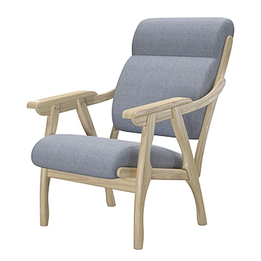 Cozy Kotn Armchair 3D model image 1 