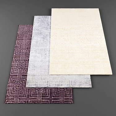 High-Res Carpets Pack 3D model image 1 