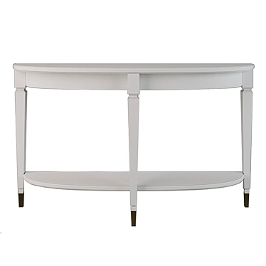 Rondo Console Table: Elegant and Space-saving 3D model image 1 