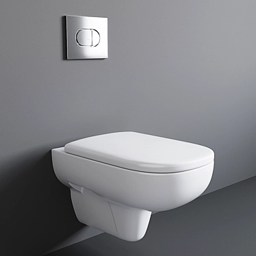 Kolo Traffic Flush Toilet 3D model image 1 