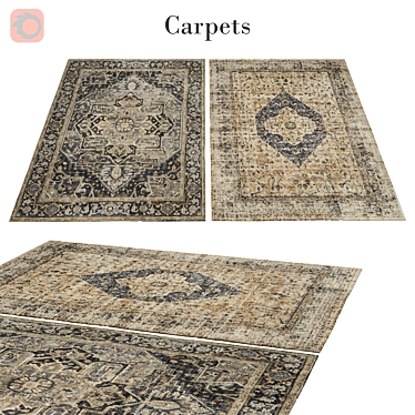 Luxurious Poly Rug - Vets 4,004 3D model image 1 