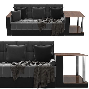 Atlanta Modern Stylish Sofa 3D model image 1 