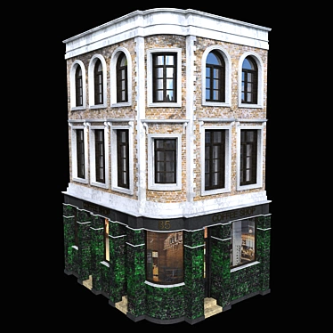 Premium Brick Building Set 3D model image 1 