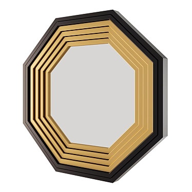 Marica Octagon Mirror 3D model image 1 