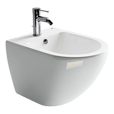 Metropol Hanging Bidet CN4003 by Ceramica Nova 3D model image 1 