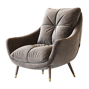 Sophia Modern Armchair 3D model image 1 