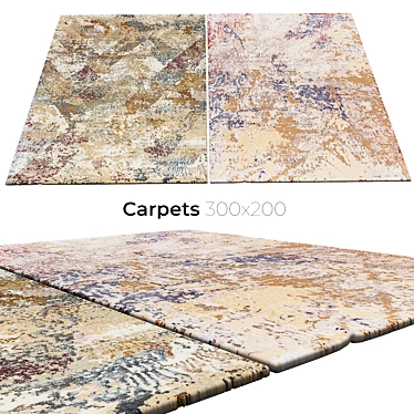 Elegant Floor Covering Collection 3D model image 1 