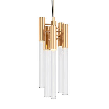 Illuminating Elegance: Burj Pendant 3D model image 1 