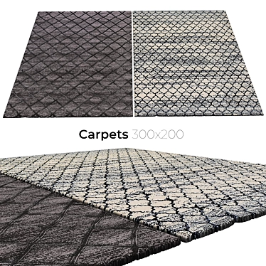 Elegant Carpets: Luxurious & Durable 3D model image 1 